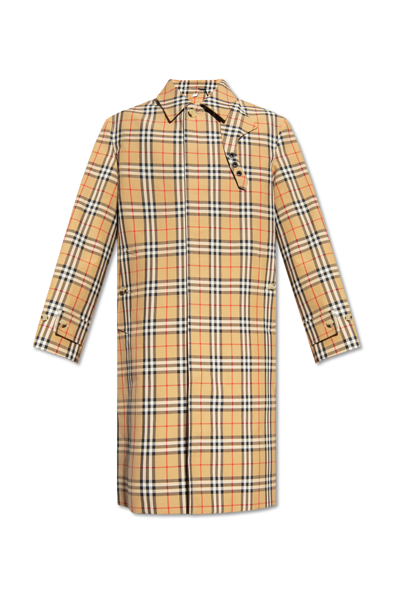 Burberry 'Brookvale' checked coat | Men's Clothing | Vitkac